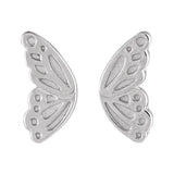 FAIRY WING FLAT BACK STUDS | 14K