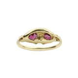 GARNET MASQUE RING | 14K GOLD & GARNET | HAYLEY ELISE JEWELRY