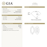 1.05ct 10.99x5.26x3.07mm GIA Internally Flawless M Marquise Brilliant 27091-01