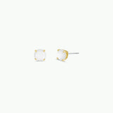MOTHER OF PEARL GEMSTONE EARRINGS