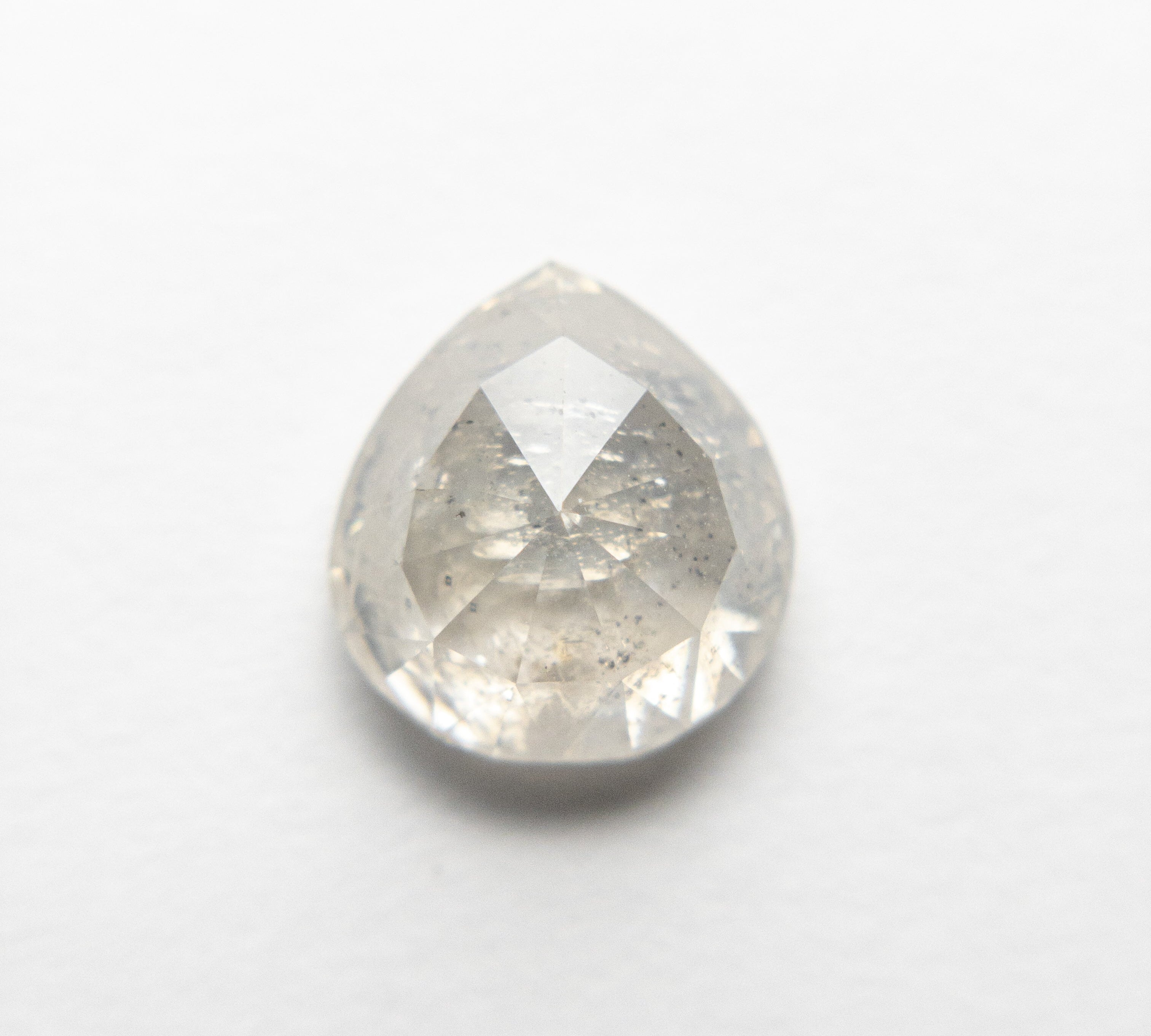 2.16ct 8.35x7.77x4.30mm Pear Double Cut 18455-03 - Misfit Diamonds