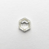 0.52ct 5.36x4.59x2.24mm SI1 Q-R Hexagon Step Cut 18470-01 - Misfit Diamonds