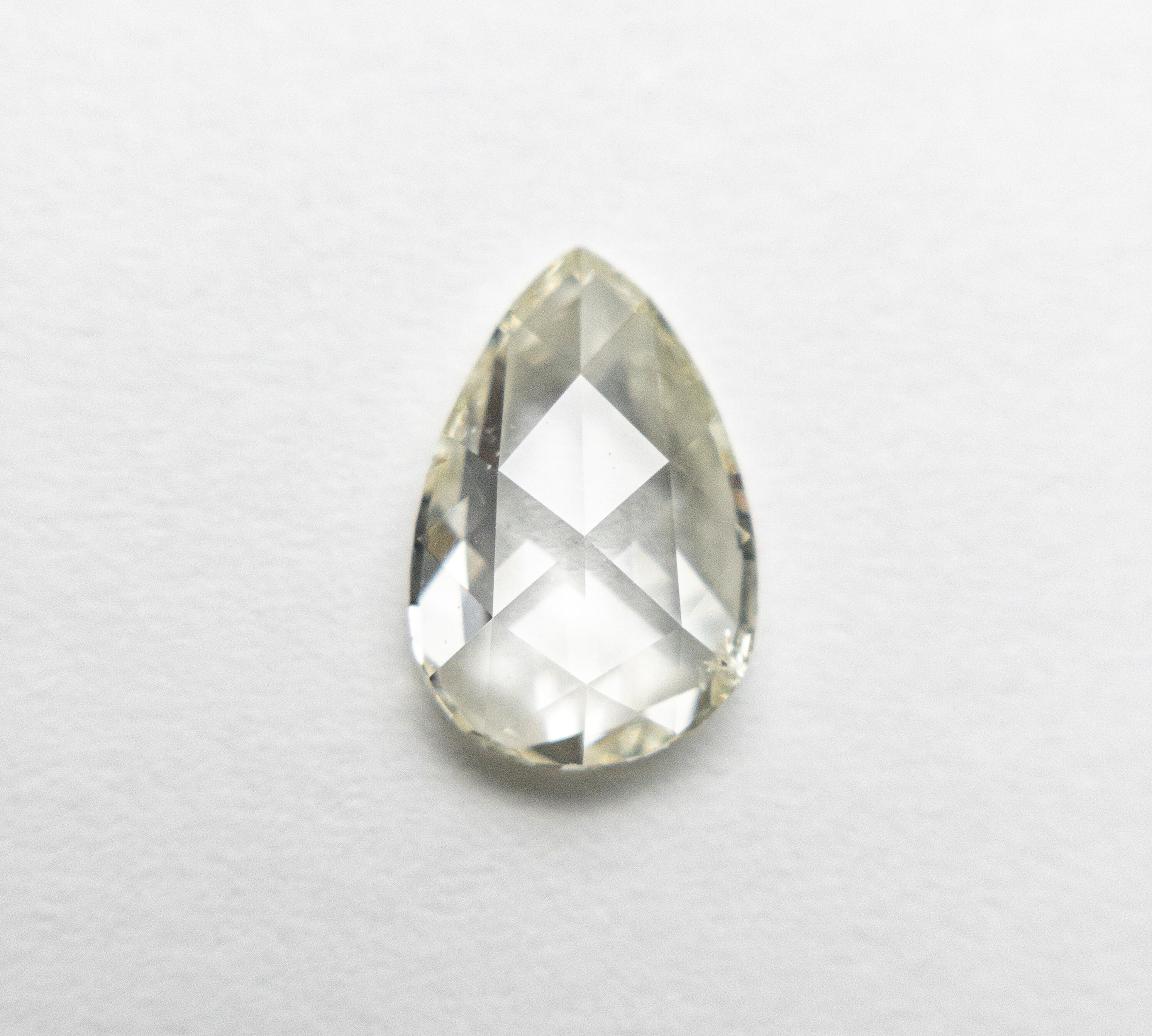 0.94ct 8.47x5.61x2.39mm SI1 N Pear Rosecut 18661-14 - Misfit Diamonds