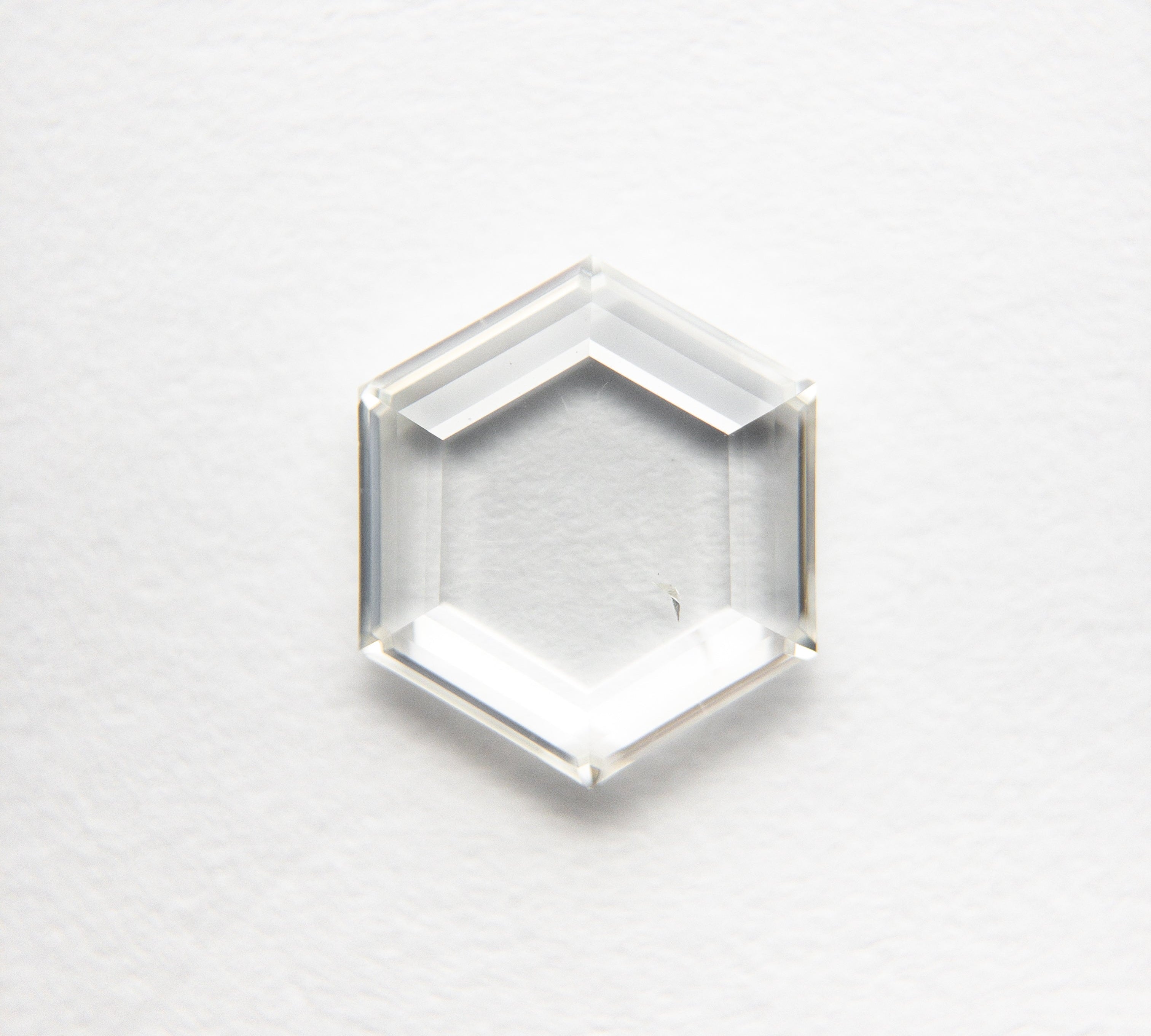 1.03ct 8.01x7.00x1.78mm SI1 J-K Hexagon Portrait Cut 18878-04 - Misfit Diamonds