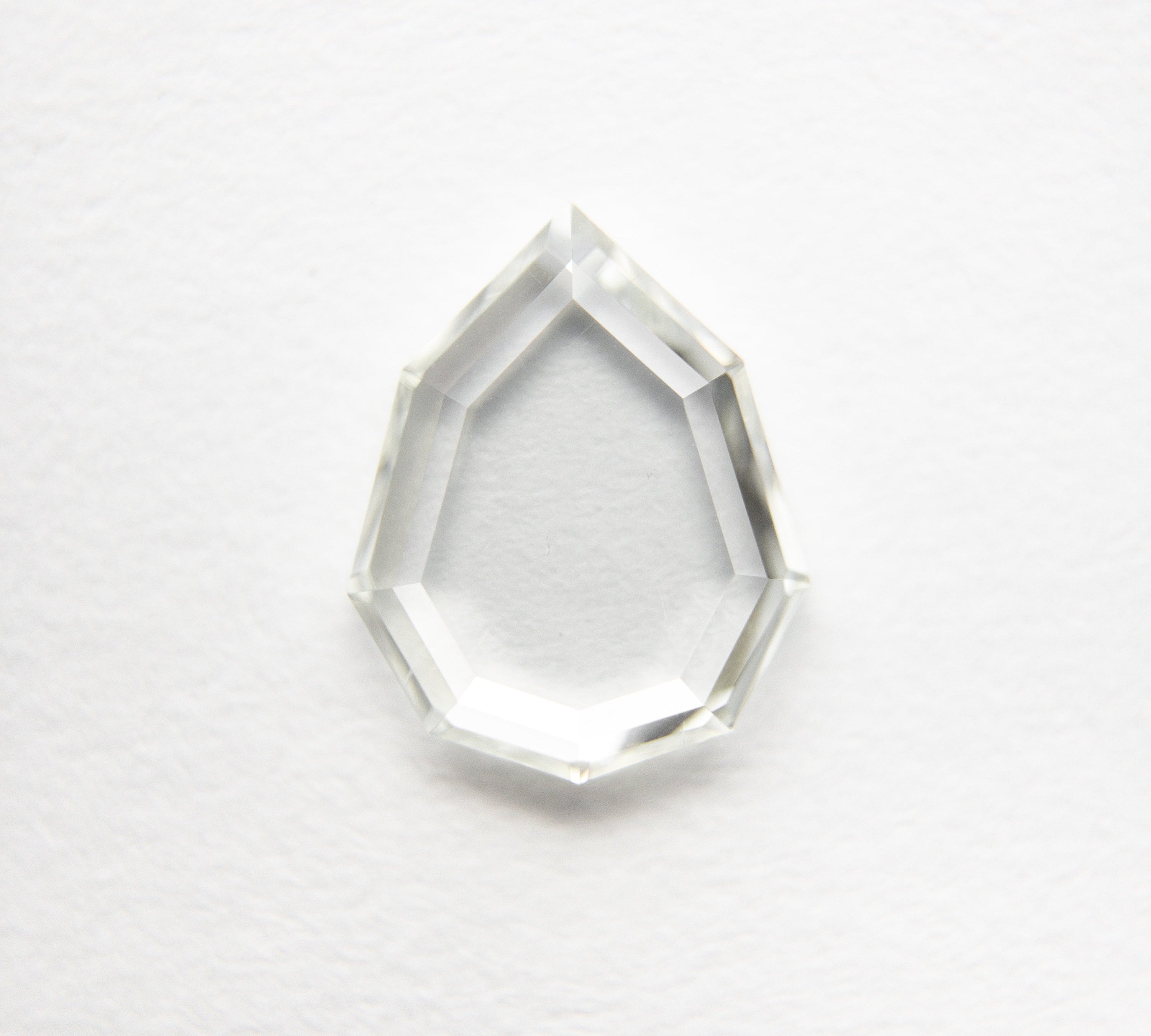 1.02ct 8.60x6.92x1.78mm SI1 K Geo Pear Portrait Cut 18878-08 - Misfit Diamonds