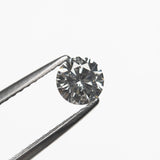 0.48ct 4.92x4.95x3.08mm Fancy Grey Round Brilliant Cut 18968-13