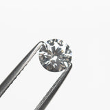 0.50ct 5.06-5.07x3.07mm Fancy Grey Round Brilliant 18968-15