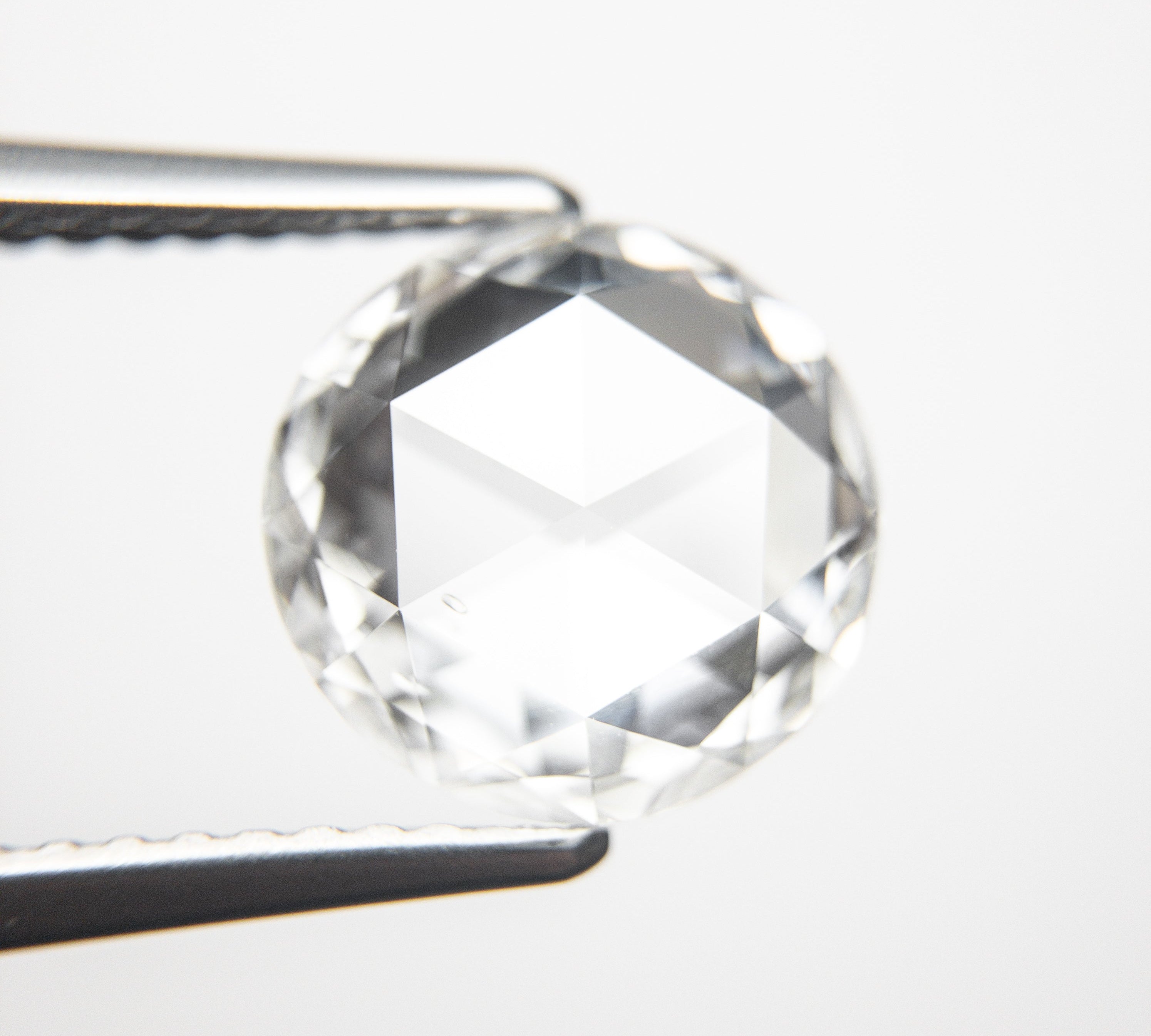 2.05ct 9.39x9.23x2.57mm SI1 D-E Round Rosecut 19022-01 - Misfit Diamonds