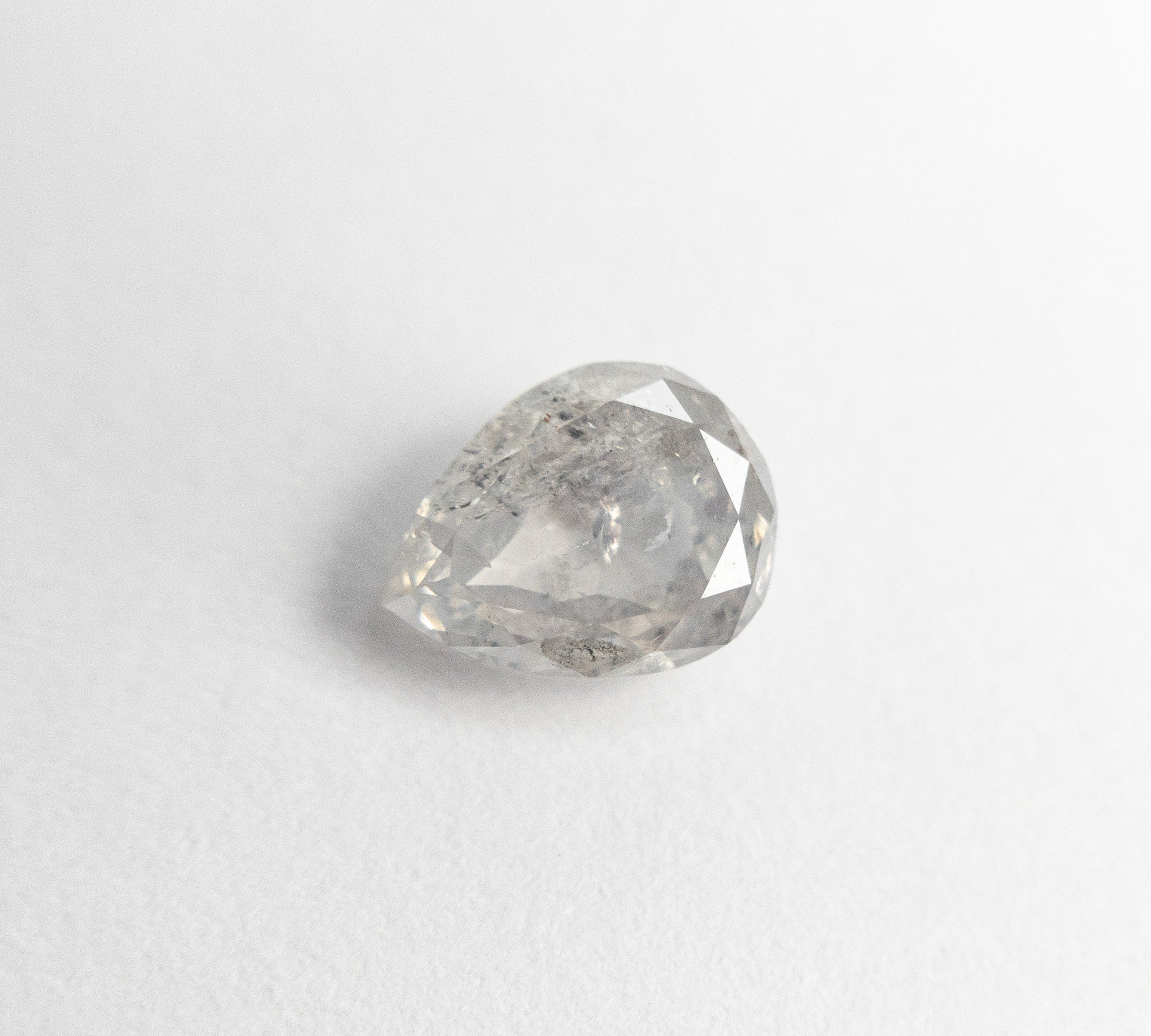 0.83ct 6.64x5.12x2.89mm Pear Double Cut 19143-11 - Misfit Diamonds