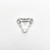 0.50ct 5.51x6.09x1.83mm SI2 F Cut Corner Triangle Portrait Cut 19438-35