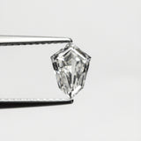 0.81ct 7.96x5.64x2.69mm SI1 F Kite Step Cut 19649-01