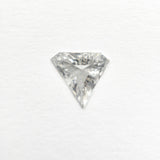 0.42ct 6.40x6.80x2.14mm SI2 F Shield Step Cut 19677-01