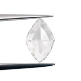 1.08ct | E/VS1 Lozenge Shape Rose Cut Lab Diamond (IGI)