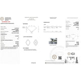 1.08ct | E/VS1 Lozenge Shape Rose Cut Lab Diamond (IGI)