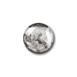 1.11ct | Salt & Pepper Round Shape Rose Cut Lab Diamond