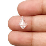 1.14ct | D/VVS2 Kite Shape Rose Cut Lab Diamond (IGI)