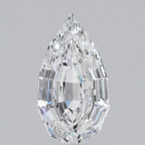 2.51ct | E/VS1 Pear Shape Step Cut Lab Diamond (IGI)