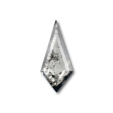 1.25ct | Salt & Pepper Kite Shape Step Cut Lab Diamond