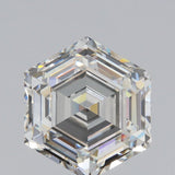 3.01ct | H/VS1 Hexagon Shape Step Cut Lab Diamond (IGI)