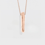 CRYSTAL POINT NUGGET STATEMENT NECKLACE