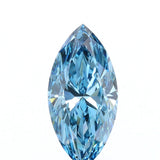 1.65ct | Fancy Vivid Blue/VS1 Marquise Shape Brilliant Cut Lab Diamond (IGI)