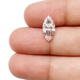 1.66ct | Fancy Intense Brownish Pink / VS1 Marquise Shape Brilliant Cut Lab Diamond (IGI)