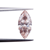 1.66ct | Fancy Intense Brownish Pink / VS1 Marquise Shape Brilliant Cut Lab Diamond (IGI)
