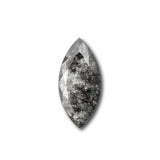 1.87ct | Salt & Pepper Marquise Shape Rose Cut Lab Diamond