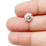 1.71ct | Fancy Light Pink / VVS2 Round Shape Brilliant Cut Lab Diamond (IGI)