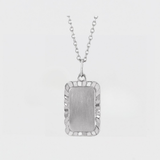 ENGRAVABLE SUNBURST NECKLACE