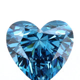 1.73ct | Fancy Vivid Blue/VS1 Heart Shape Brilliant Cut Lab Diamond (IGI)