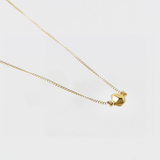 CRYSTAL NUGGET CONNECTOR CABLE CHAIN NECKLACE