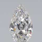 3.75ct | F/VS2 Pear Shape Old Mine Cut Lab Diamond (IGI)
