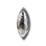 1.01ct | Salt & Pepper Marquise Shape Rose Cut Lab Diamond