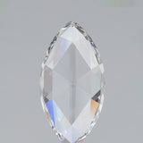 1.71ct | E/VVS2 Marquise Shape Rose Cut Lab Diamond (IGI)