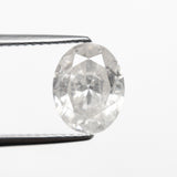 2.02ct 9.50x7.48x4.10mm Fancy White Oval Brilliant 20022-01