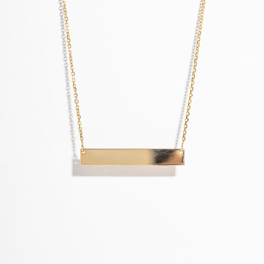 BAR NECKLACE | STERLING SILVER