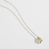 FEATHER SPEAR NECKLACE | PERIDOT