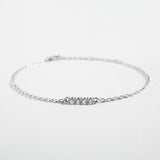 DIAMOND BAR BRACELET | 14K GOLD