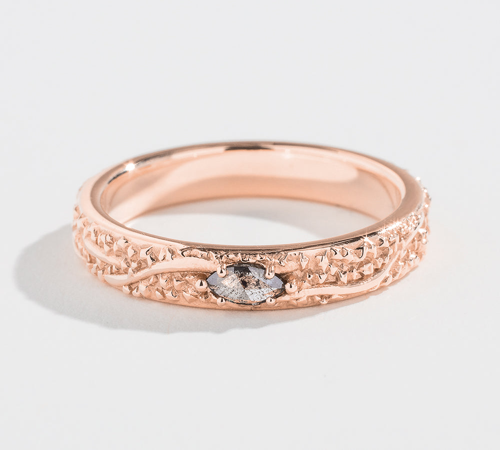 MARQUIS MATRIX BAND | 14K GOLD | DIAMOND