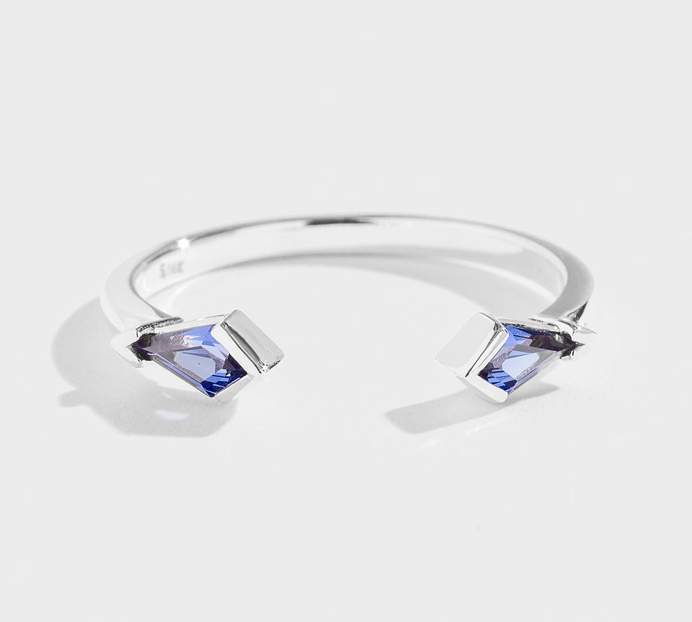 MIDNIGHT PASSAGE RING | 14K GOLD | SAPPHIRE