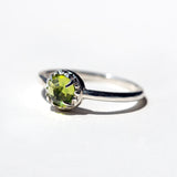 MATRIX HALO RING | PERIDOT