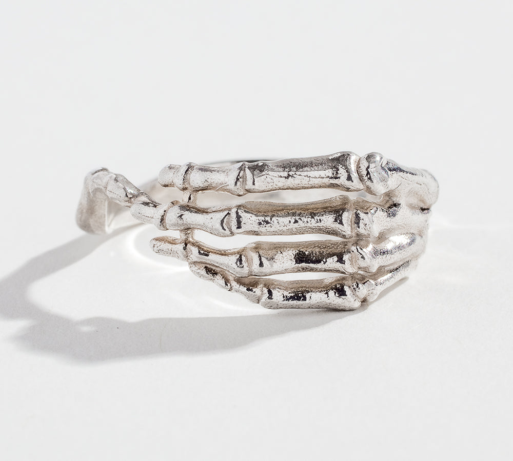 SKELETON HAND RING | 14K GOLD
