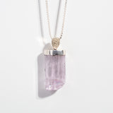 CRYSTAL TALISMAN PENDANT | KUNZITE