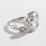 VINTAGE PANTHER IN CHAINS RING