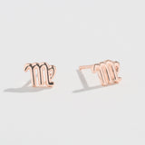 ZODIAC STUDS | 14K GOLD