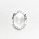 1.01ct 8.62x6.47x1.69mm SI2 E-F Oval Rosecut 20738-02