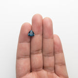 2.04ct 8.03x8.14x4.66mm Trillion Brilliant Sapphire 20806-01