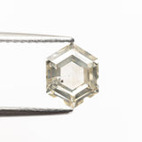 1.24ct 7.60x6.50x3.40mm Hexagon Double Cut 21879-04