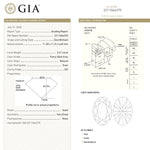 2.41ct 11.20x7.13x4.60mm GIA SI2 Fancy Grey Oval Brilliant 19265-01 - Misfit Diamonds